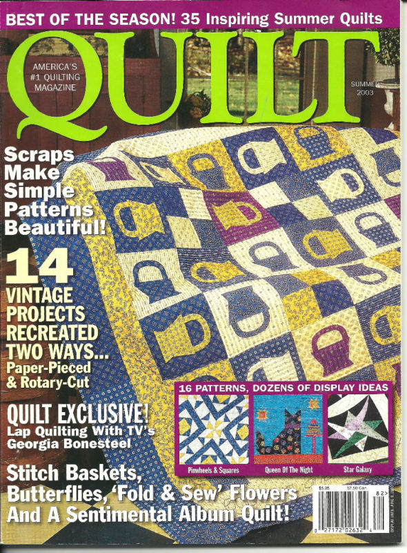 Quilt Summer 2003 Back Issue