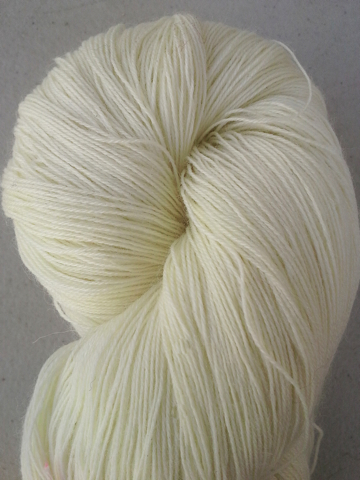 Lace Yarn Natural White 100 Gram Skein