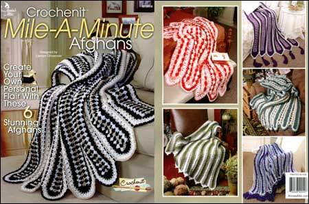 Crochenit Mile-A-Minute Afghans