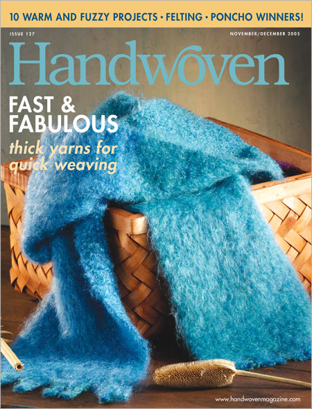 Handwoven November/December 2005 Back Issue