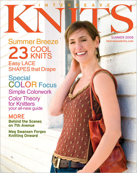 Interweave Knits Summer 2008 Magazine Single Issue