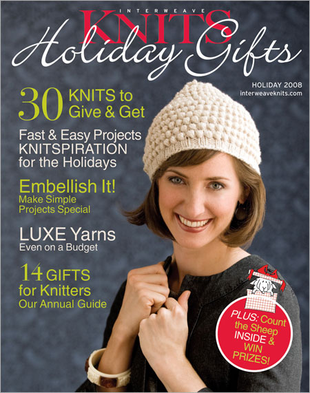 Interweave Knits Holiday 2008 Magazine Single Issue - Click Image to Close