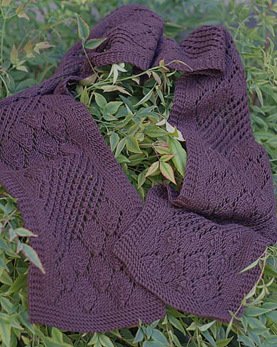 Streaming Leaves Scarf