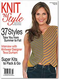 Knit 'N Style August 2008 Back Issue