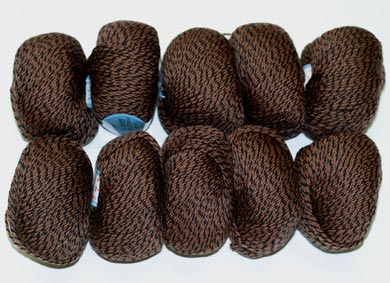Casual Wool Blend - Medium Chocolate (2870) - Click Image to Close