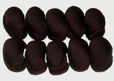 Casual Wool Blend - Ruby Black (2883) - Click Image to Close
