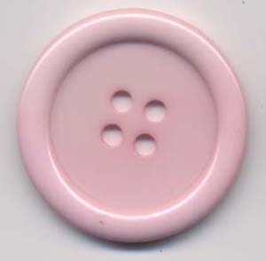 Button Large 1.5" Diameter Soft Pink